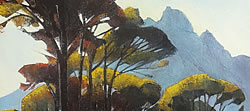 West Face - Table Mountain | 2013 | Oil on Canvas | 55 x 40 cm